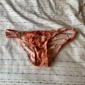 Tie dye bikini bottoms